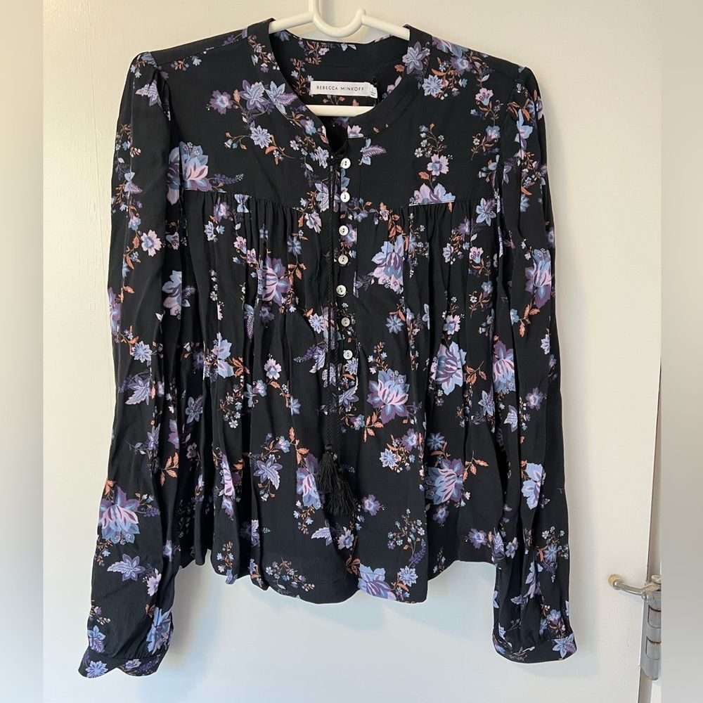 Rebecca Minkoff Maggie Floral blouse - Picture 1 of 5